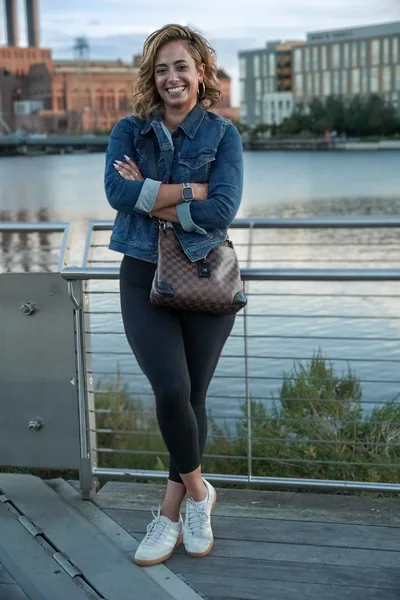 Denim & river light